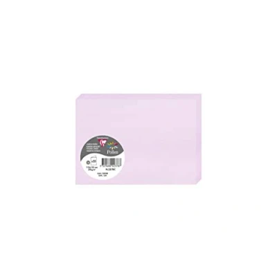 Obrázek Clairefontaine 2378C Packung mit 25 Doppelkarten Pollen, 210g, in Format C6, 110 x 155mm, flieder