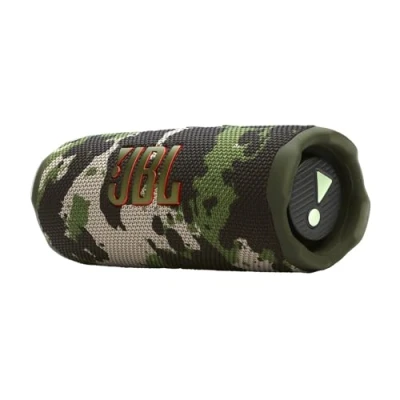 Obrázek JBL Flip 7, bezdrátový přenosný Bluetooth reproduktor, výdrž baterie 16 hodin, vodotěsnost IP68, odolný proti prachu a nárazům, profesionální zvuk s AI Boost, připojení Auracast Multi Speaker, Squad