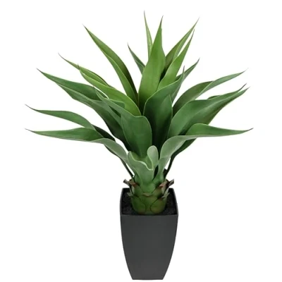 Obrázek Flair Flower Agáv v hrnci, plast, zelený, 70 x 45 cm