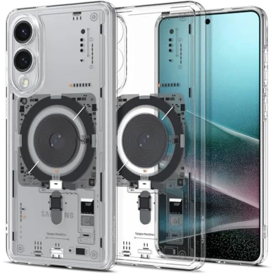 Obrázek Spigen Ultra Hybrid MagFit Neo One TPU Back Cover Průhledné Samsung Galaxy S25 Edge
