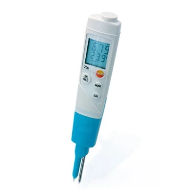 Obrázek testo 206 pH2 0563 2066 měřič pH / teploty pro přesné měření hodnoty a polotuhých médií