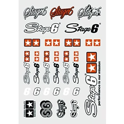 Obrázek Sada nálepek Stage6, DIN A4