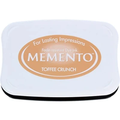 Obrázek Tsukineko MIP805 MEMENTO inkoustový polštářek toffee Crunch, Synthetic materiál, hnědá, 9.6 X 6.6 8 cm