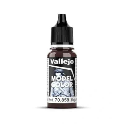 Obrázek Vallejo Model Color 17 ml Acrylic Paint Black Red/Cadmium Brown