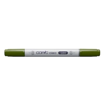 Obrázek COPIC Ciao Marker typ G 94, šedá olivová, univerzální popisovač rozložení, se středně širokým a jedním štětcovým hrotem