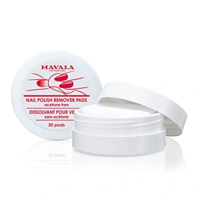 Obrázek Mavala Nagellackentferner Pads, 30 Einheit