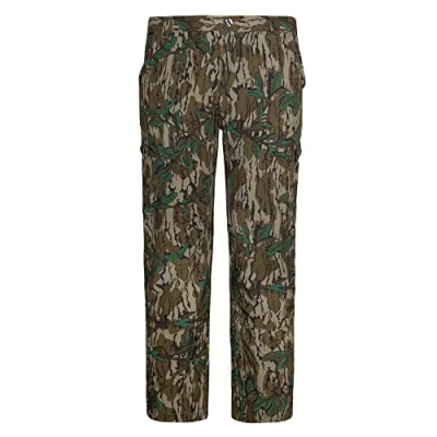 Obrázek Mossy Oak Camo leichte Jagdhose für Herren, Camouflage Kleidung, XX Large, Greenleaf