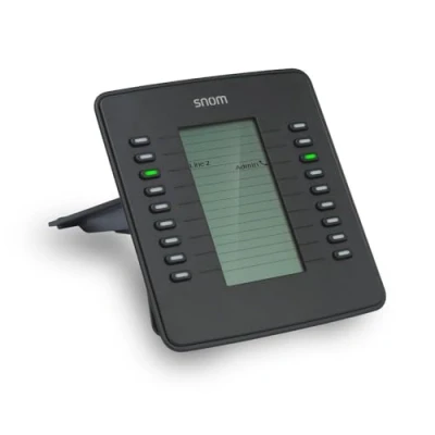 Obrázek Snom D7 USB rozšiřující modul pro telefony D7xx (černobílý displej s vysokým rozlišením podsvícením, Daisy Chain až 3 moduly), černý, 00004011