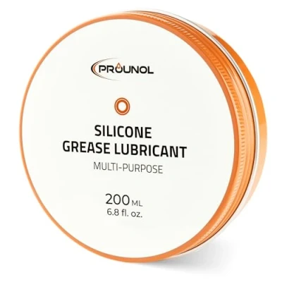 Obrázek PROUNOL 100% silikonový tuk, nevodivá univerzální pasta, vodotěsné HT gumové mazivo (200 ml) péče o plasty a gumu