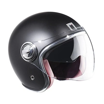 Obrázek Nox Jethelm Premium Heritage Größe schwarz matt, S