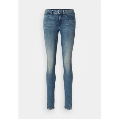 Obrázek G Star Midge ZIP MID Skinny džíny, Ženy, Velikost: 23x28, Lt vintage aged destroy
