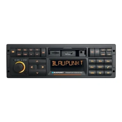 Obrázek Blaupunkt Frankfurt RCM 82 DAB,1 DIN autorádio, DAB+, Bluetooth, AUX; USB, vstup SD karty, dálkové ovládání na volantu, handsfree, ekvalizér, 200 W, černé