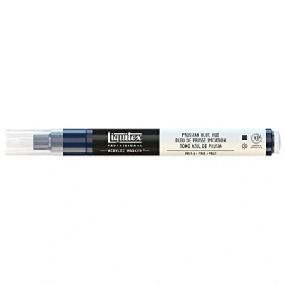 Obrázek Liquitex Profesionální malba akrylová barva, imitace prusské modře, akrylový popisovač 2 4 mm hrot