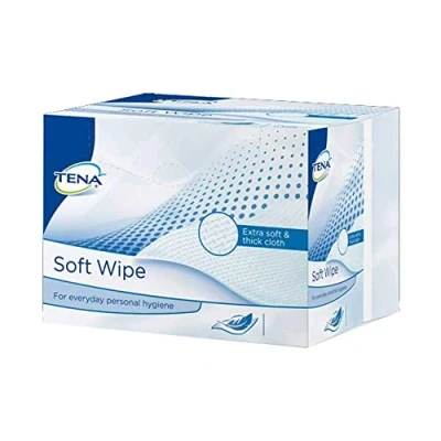 Obrázek Nottinghamu Rehab Supplies M90883 Tena Soft Dry utěrky 135 kus