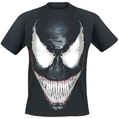 Obrázek Marvel Pánské tričko, Carnage, GR. Medium (velikost výrobce: M), černé (Noir)