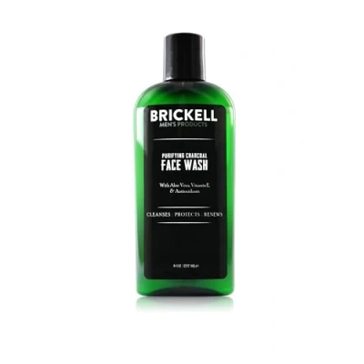 Obrázek Brickell Men&#039;s Purifying Charcoal Face Wash přírodní a organické čištění obličeje pro muže pánský čisticí gel dokonalou péči o obličej 237 ml parfémovaný