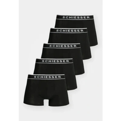 Obrázek Schiesser Shorts 5 PACK Boxerky, Muži, Velikost: Small, Black