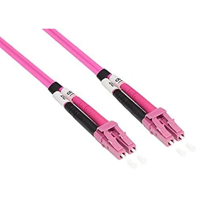Obrázek Good Connections OM4 LWL kabel DUPLEX konektor LC na Multimode 50/125 vodič s optickými vlnami, z optických vláken, propojovací vlákno pro 1 10 40 a 100 Gigabit/s