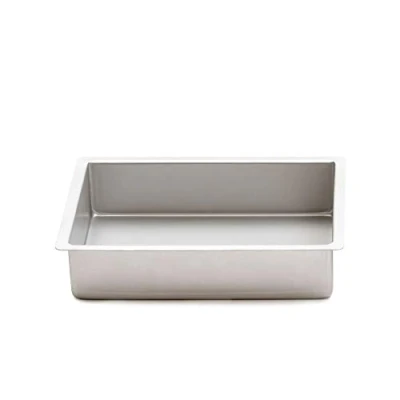 Obrázek Decora Prof. Oblong Anodized Cake PAN 20 x 30 V 7,5 cm eloxovaný tvar, obdélníkový, rovný okraj, cm, legovaná ocel, stříbrná