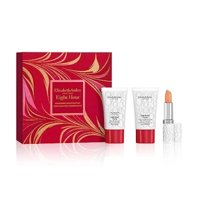 Obrázek Elizabeth Arden dárková sada Eight Hour: Ochranný krém 15 ml + ochranná tužka na rty 3,7 g intenzivní hydratační ruce ml, krabička pro dámy