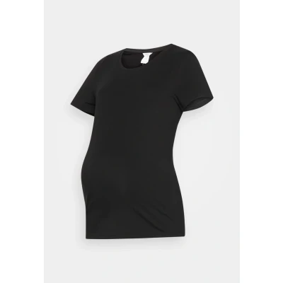Obrázek Lindex Maternity TOP MOM VEGA Jednoduché tričko, Ženy, Velikost: 48/50, Black