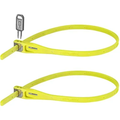 Obrázek Hiplok Z LOK Twin Pack, multifunkční bezpečnostní pás, unisex, LIME, obvod přezky 40 cm