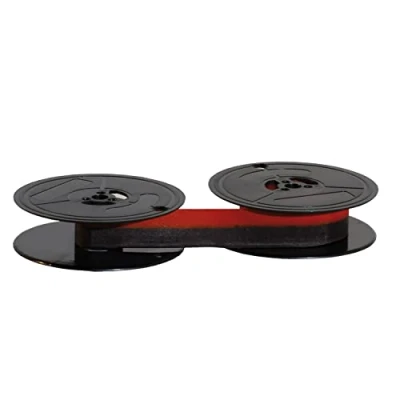 Obrázek Kores Nylonový inkoustový pásek pro kalkulačku, černá/červená, model kompatibilní s Canon, Olympia