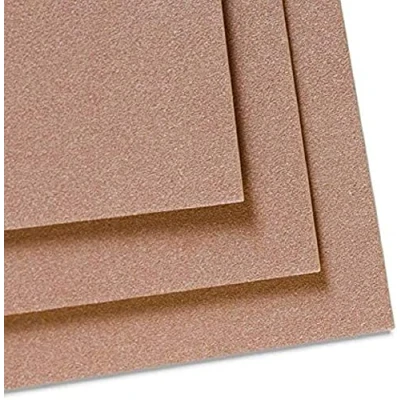 Obrázek Clairefontaine Balení 96011C (s 5 kreslícími archy pastelová mat, 50 x 70 cm, 360 g, ideální pro suché techniky a pastely) hnědá