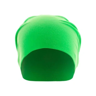Obrázek MSTRDS Unisex čepice Jersey Beanie pletená čepice, Neonově zelená