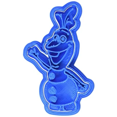 Obrázek Cuticuter Olaf Entero Frozen Ausstechform, Kunststoff, blau, 8x7x1.5 cm