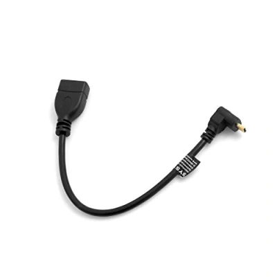 Obrázek System S Micro HDMI 1. 4 konektor vzestupný úhel 90 k zdířce Kabel 22 cm
