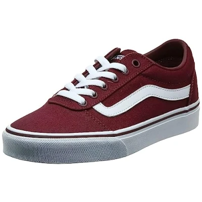 Obrázek Vans Dámské Ward Sneaker, Canvas Burgundy