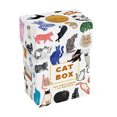 Obrázek Cat Box: 100 Postcards by 10 Artists