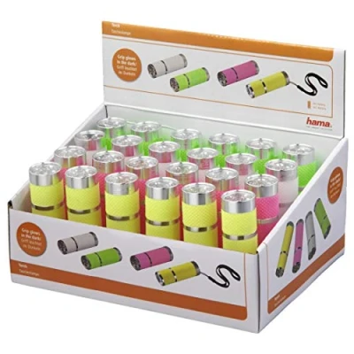 Obrázek Hama FL 40 Svítilna s baterkou, LED, AAA, 1 kus, různé barvy