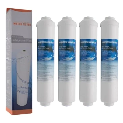 Obrázek Mikrofiltr DA2010CB balení 4 ks externího vodního filtru kompatibilní se Samsung DA29 10105J HAFEX/EXP HAFEX s LG 5231JA2010B, Beko, Haier ledničkový filtr