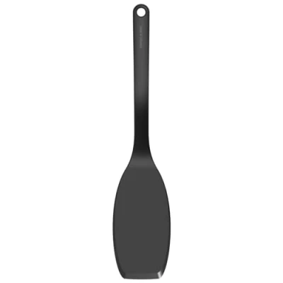 Obrázek Fiskars Pfannenwender mit dünner und flexibler Spitze, Ideal für Omeletts Pfannkuchen, Kunststoff, Länge: 32 cm, Functional Form, Schwarz, 1023612