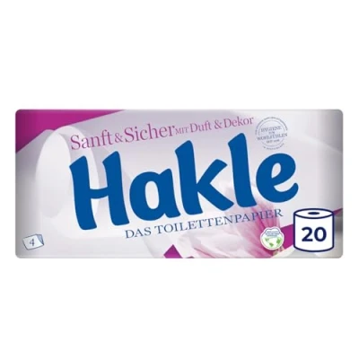 Obrázek Hakle Jemný a bezpečný toaletní papír 20 rolí