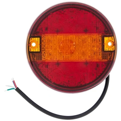 Obrázek HELLA VALUEFIT zadní světlo LED závěsné osvětlení 12V / 24V nástavba/šroubované ECE barva světelných panelů: červená/žlutá zástrčka: plochá zástrčka vlevo/vpravo množství: 1 2SD