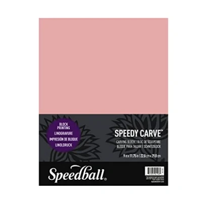 Obrázek Speedball Hůl na vyřezávání, růže, 9 palců by 11 3/4 palce