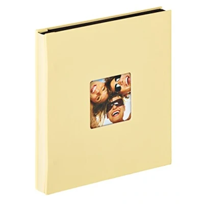 Obrázek walther design Fotoalbum krémové 400 fotografií 10 x 15 cm album s vyraženým krytem, Fun EA 110 H