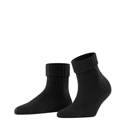 Obrázek Burlington Plymouth ponožky neprůhledné hřejivý účinek střižní vlna, Černá Black 3000