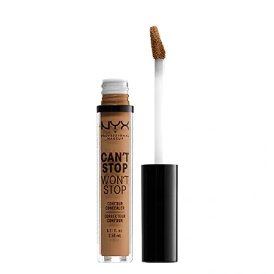 Obrázek NYX Professional Makeup Can&#039;t Stop Won&#039;t Contour Concealer voděodolná tekutá krycí tužka, kašírování a zvýraznění, 3,5 ml, Warm Honey 15.9