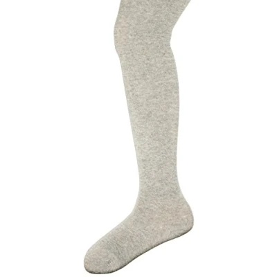 Obrázek s.Oliver Unisex dětské pletené Punčocháče z elastické bavlněné směsi pro chlapce a dívky, Šedá (Light Grey Melange 0010)