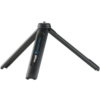 Obrázek CULLMANN 50080 Magnesit Copter stůl/multistativ s 1/4&quot; závitem 180 g lehký nosnost max. 4 kg výška výsuvu 10 cm, černý bez hlavy
