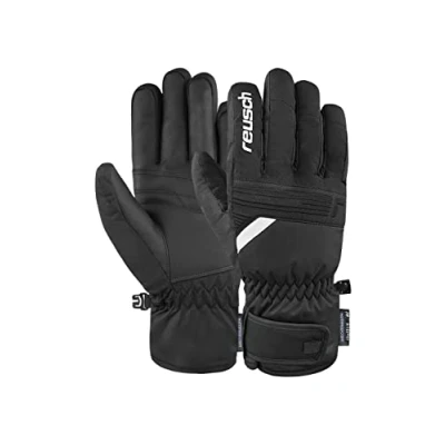 Obrázek Reusch Pánské Baldo R tex® Xt vodotěsné prodyšné Krátké zakončení, příjemně teplé lyžařské rukavice, sportovní rukavice do sněhu, zimní 7,5