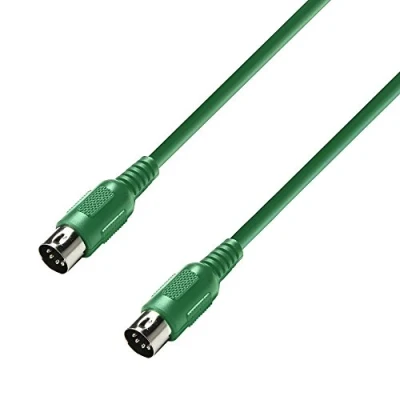 Obrázek Adam Hall Cables 3 STAR midi 0075 GRN kabel 5pólový 0,75 m