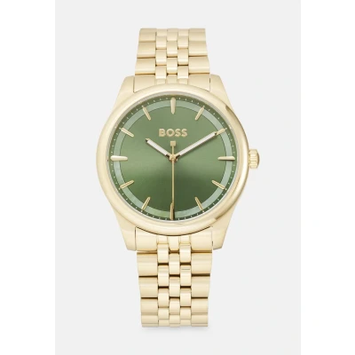 Obrázek BOSS Graceful Hodinky goldcoloured/green, Ženy, Velikost: One Size, Gold coloured/green