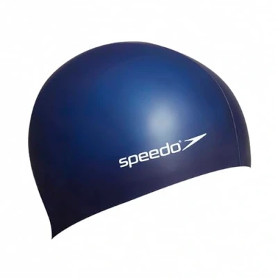 Obrázek SPEEDO Koupací čepice Palin Flat Silicone Cap navy