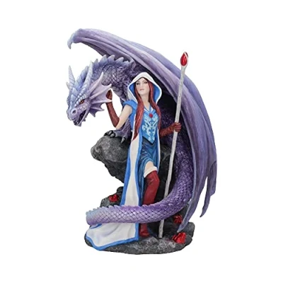 Obrázek Nemesis Now Dragon Mage Figur Anne Stokes lila 30cm