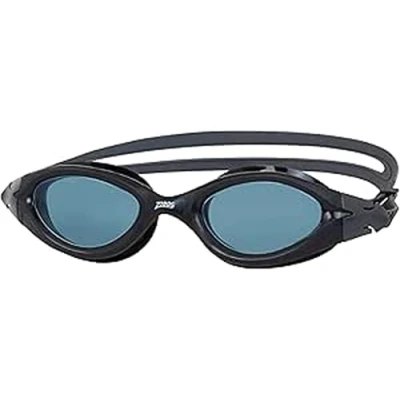 Obrázek Zoggs Panorama Schwimmbrille Erwachsene, Herren und Damen UV Schutz, Antibeschlag, Bequemer, Auslaufsicherer Sitz, Schnell Verstellbares Kopfband, 180 Rundumsicht, Rauchglas/Schwarz